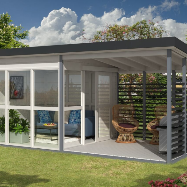 Solvalla | 172 SQF Studio Cabin Kit