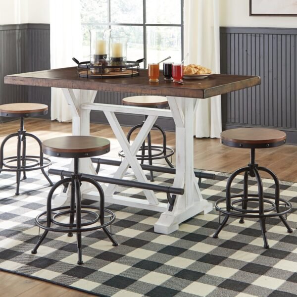 Roesler 4 - Person Counter Height Dining Set