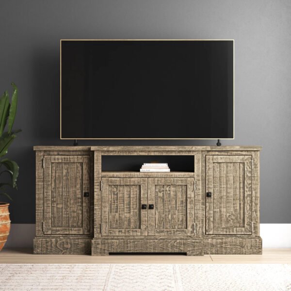 Casserly Solid Wood TV Stand for TVs up to 88"