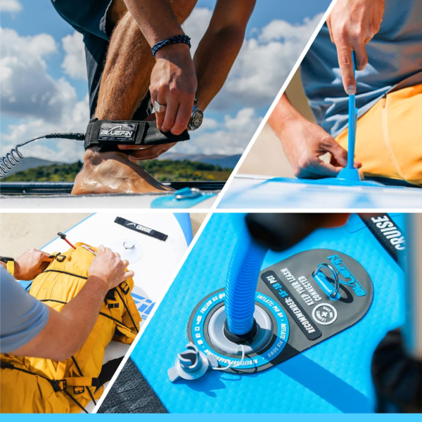 Inflatable Stand Up Paddle Board Kayak Conversion Kit 10'8