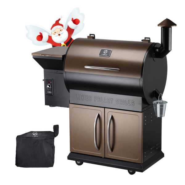Wood Pellet Grill Smoker with Digital Controls