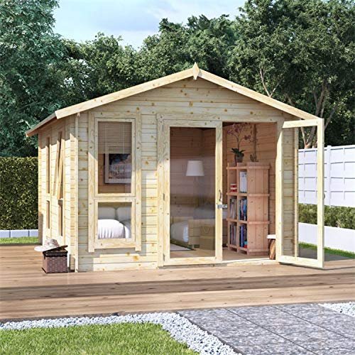 Log Cabin Summerhouse | Apex Tongue & Groove Log Cabin | Floor