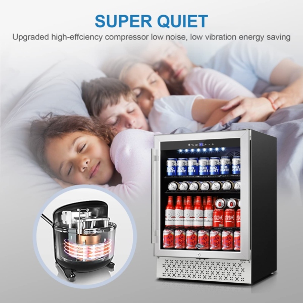 Tylza Beverage Refrigerator 24 Inch