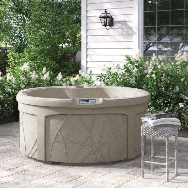 Lifesmart Spas 4 - Person 13 - Jet Oval Plug And Play Hot Tub