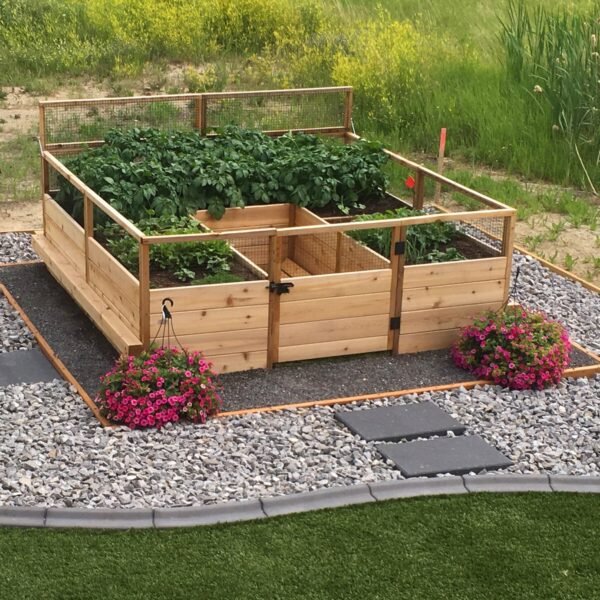 8x8 ft Cedar Garden in a Box