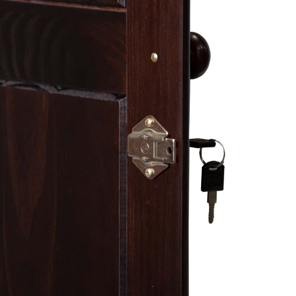 Solid Wood Grand with 4 Shelves