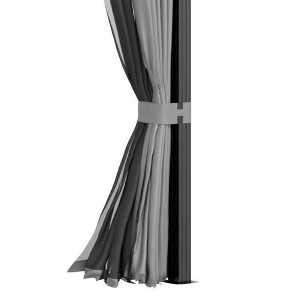 10x10 Hardtop Gazebo with Aluminum Frame