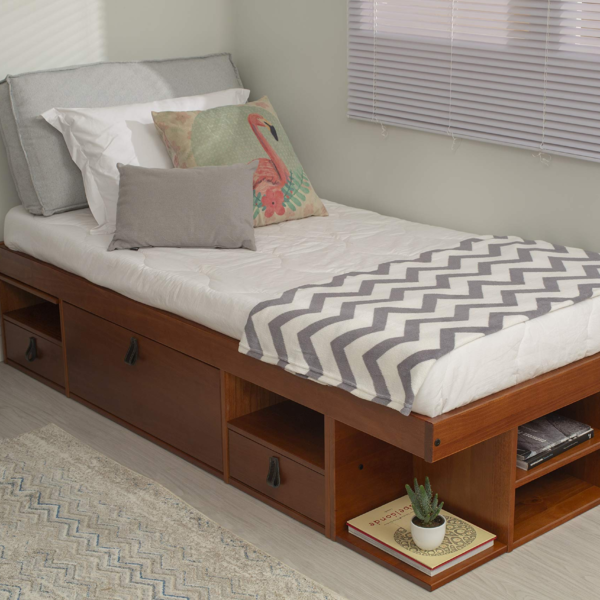 Bali Storage Platform Bed with Drawers