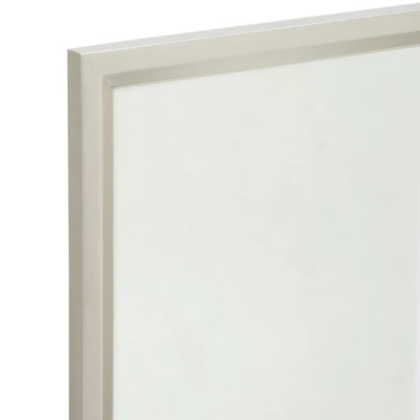 Metal surface makeup cabinet