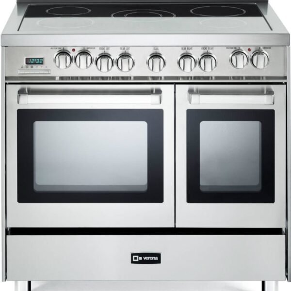 36" Electric Double Oven Range Convection Stainless Steel