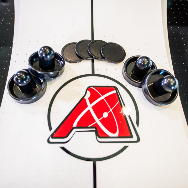 7' Air Hockey Table with Electronic Score Keeping with