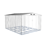 Outdoor Metal Storage Shed withFloor Frame