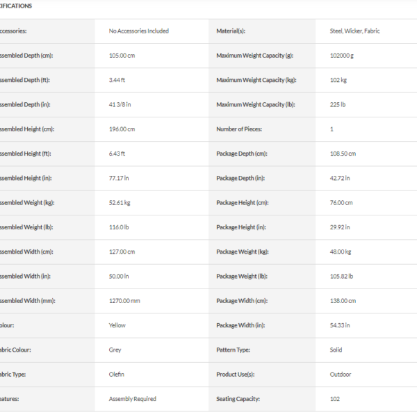 Double Egg Chair with Stand