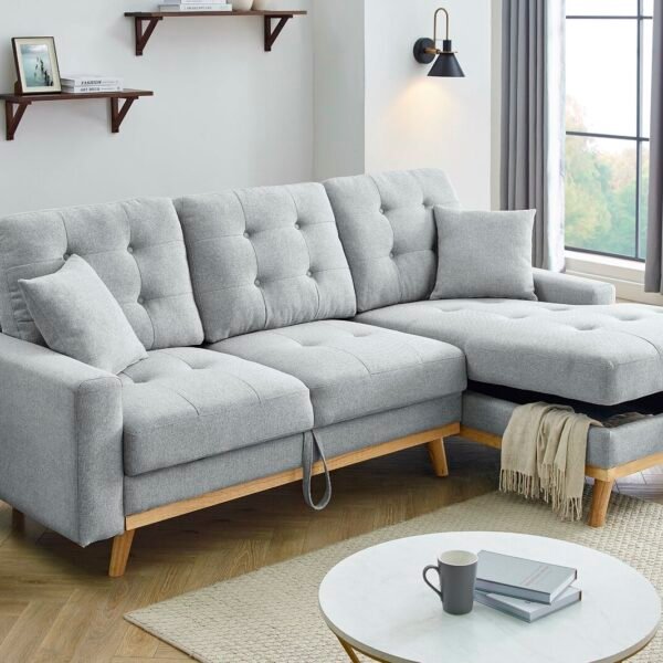 Jaheim 91'' Upholstered Sleeper Sofa