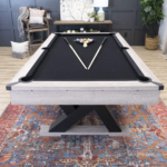 Kirkwood 90" Billiard Table with Rustic Finish