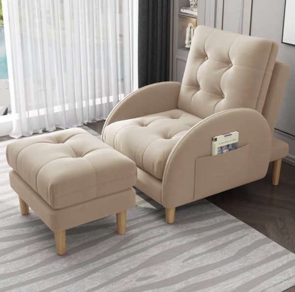 apartment multifunctional recliner dual-purpose sofa chair