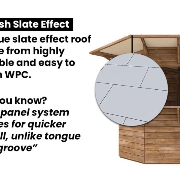 Outdoor Bar Shed - The Hangover Corner Garden Bar | 2x2 m