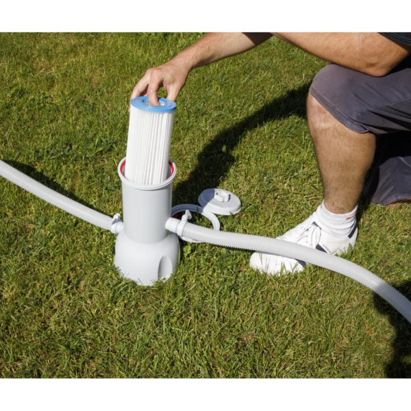 18ft Deluxe Steel Frame Swimming Pool