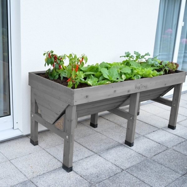 Wood Elevated Planter
