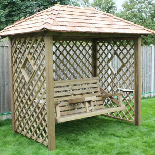 Heritage Garden Swing (Natural Finish)