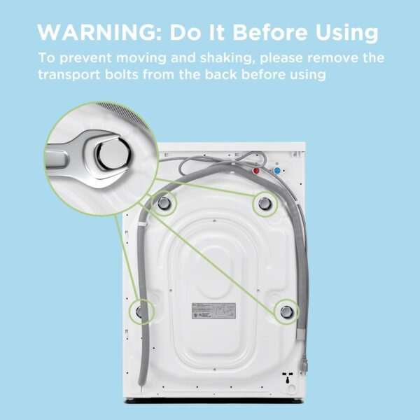 COMFEE’ 24" Washer & Dryer Combo 2.7 cu.ft 26lbs Washing