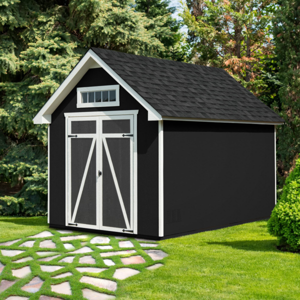 Trident 8x12 Do-it-Yourself Wooden Storage Shed