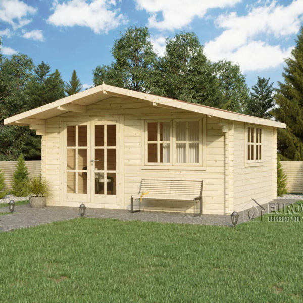 Log cabin MONACO Plus 5x4 m (20m2)