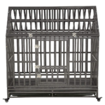 42 Heavy Duty Dog Crate Large Dog cage Strong Metal Dog Kennels