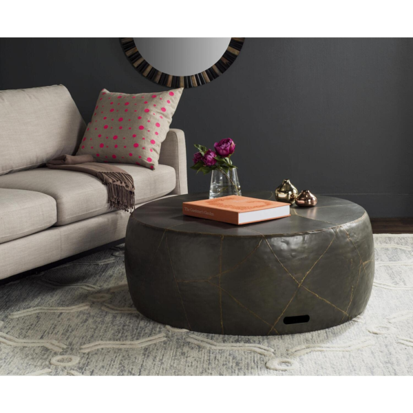 Home Collection Vernice Silver Coffee Table