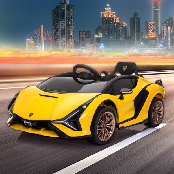 Lamborghini Sian Ride On Car 12V Kids Electric Motorized