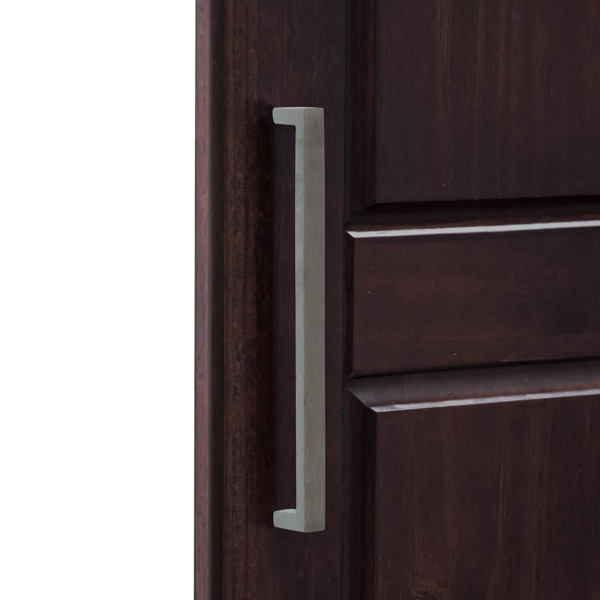 Cosmo Solid Wood 3-Door Wardrobe with Mirror and 3 Drawers