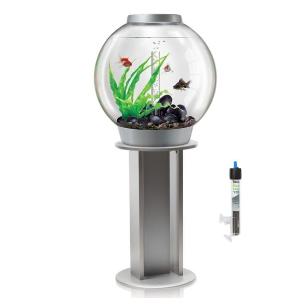 Classic 60L Aquarium in Silver with MCR LED Lighting
