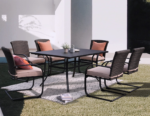 Outdoor 7 Pcs Dining Table Set