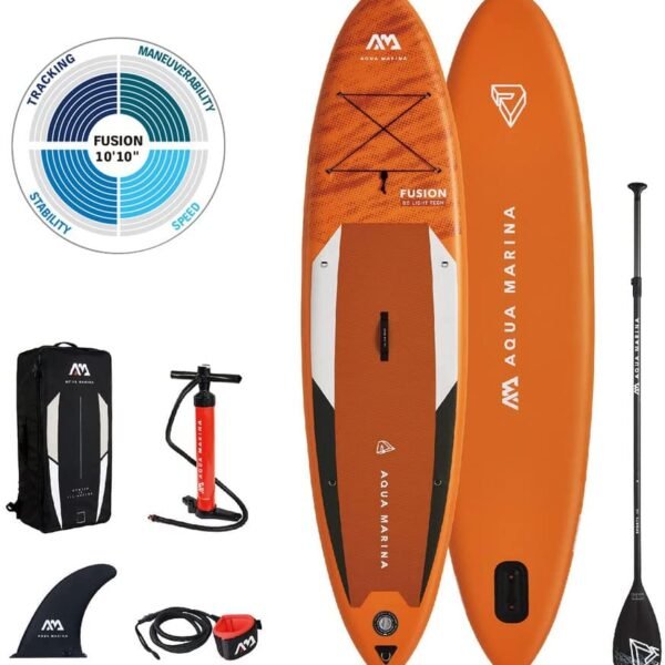 Stand Up Paddle Board - FUSION 10'10 - Inflatable SUP Package