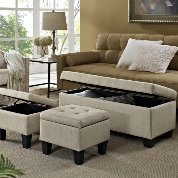 Edyth Upholstered Storage Ottoman