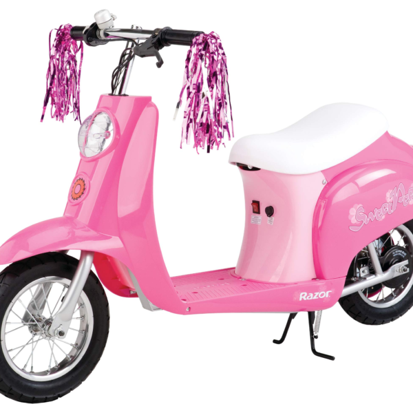 Miniature 24V Electric Kids Ride On Retro Scooter