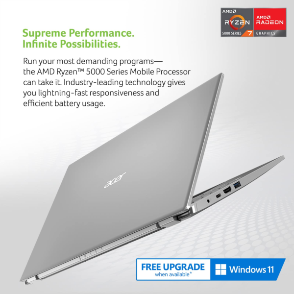 Thin & Light Laptop, 8GB+512GB, Silver