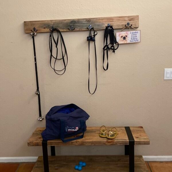 Alezzi 48'' Wide Birch Solid Wood Hall Tree with Bench