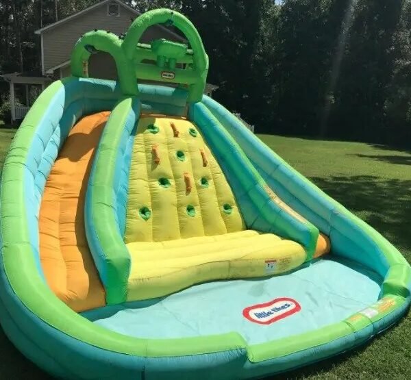 Mountain River Race Inflatable Slide Bouncer Multicolor