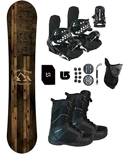 Freedom Snowboard & Bindings & Boots Complete Package