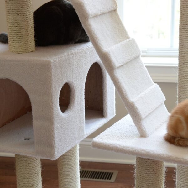 77" Zuckerman Classic Real Wood Jackson Galaxy Approved Cat Tree