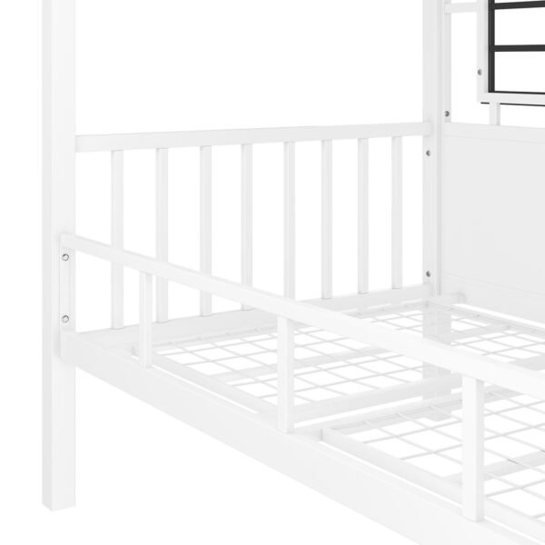 Rowan Valley Forest Loft Bed, Black/White