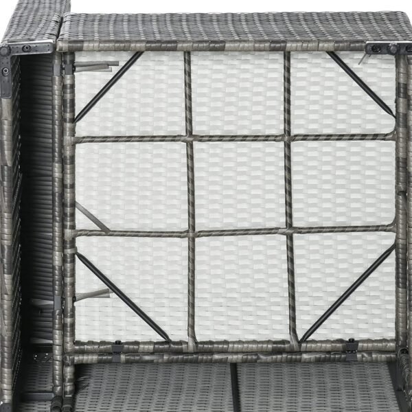 7 Pcs Rattan Furniture Set