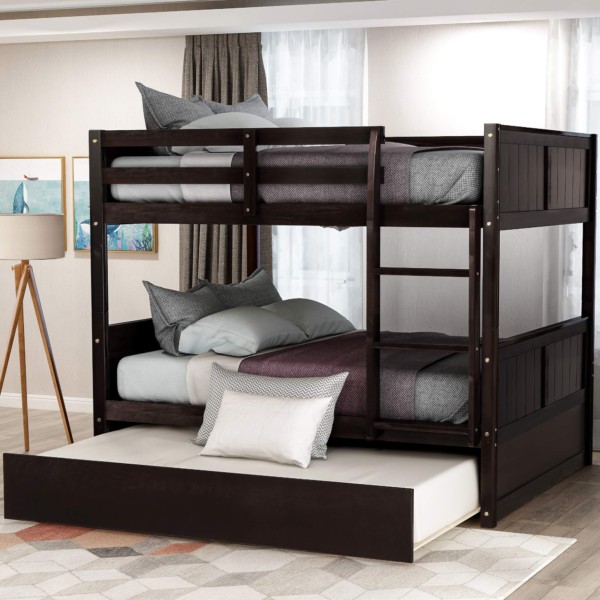Full Over Full Bunk Bed for Kids Teens