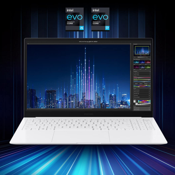 13.3" Thin & Light AMOLED Laptop - Intel i5, 8GB DDR4, 256GB SSD