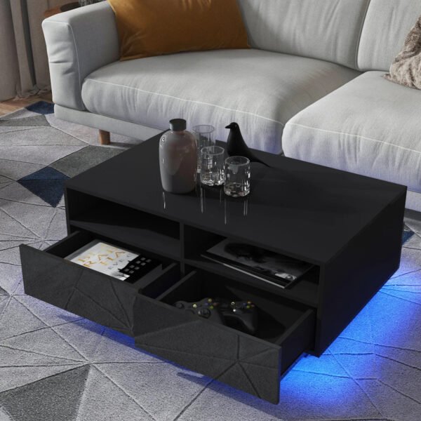 Gastelum Block Coffee Table with Storage