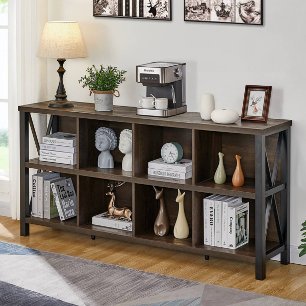 8 Cube Storage Organizer Bookshelf