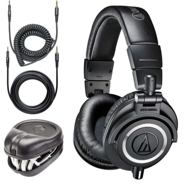 Audio-Technica ATH-M50x Professional Monitor Headphones +