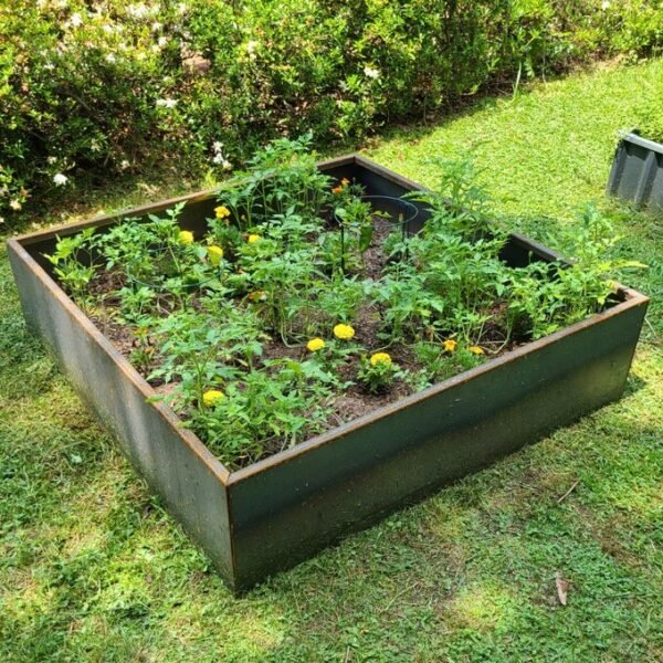 Metallic Series Corten Steel Raised Garden Bed