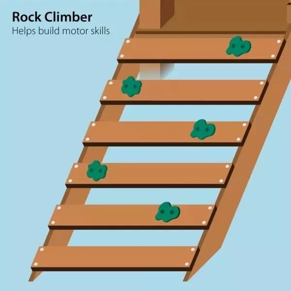 Oak Grove Wooden Swing Set